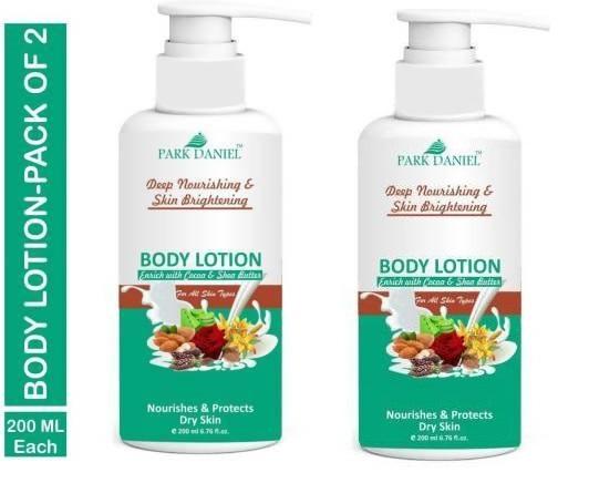 Park Daniel Deep Nourishing & Skin Brightening Body Lotion(Pack of 2)